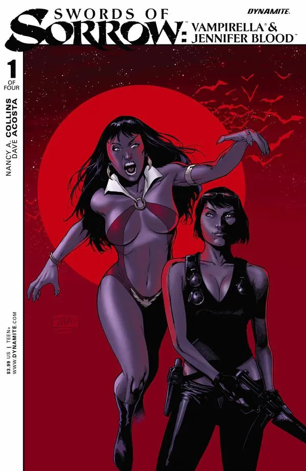 Cover of Swords of Sorrow: Vampirella & Jennifer Blood #1