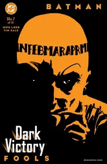Cover of Batman: Dark Victory #7