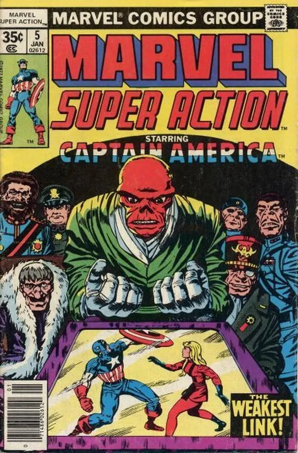 Cover of Marvel Super Action #5