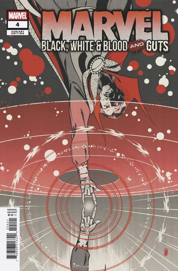 Cover of Marvel: Black, White & Blood and Guts #4