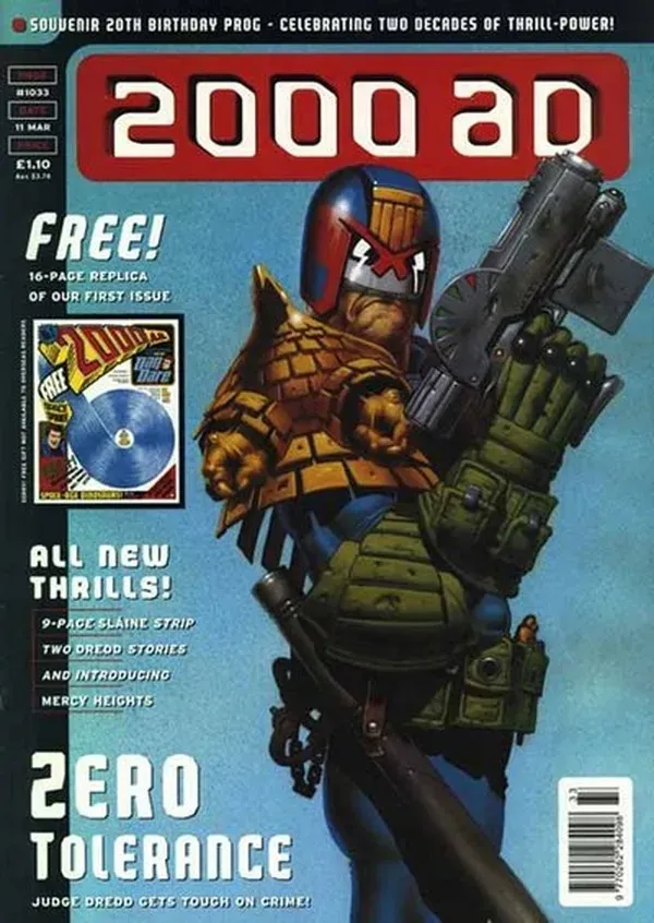 Cover of 2000 AD #1033