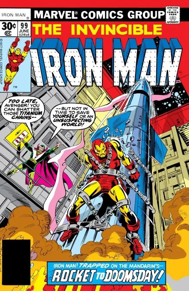 Cover of Iron Man #99