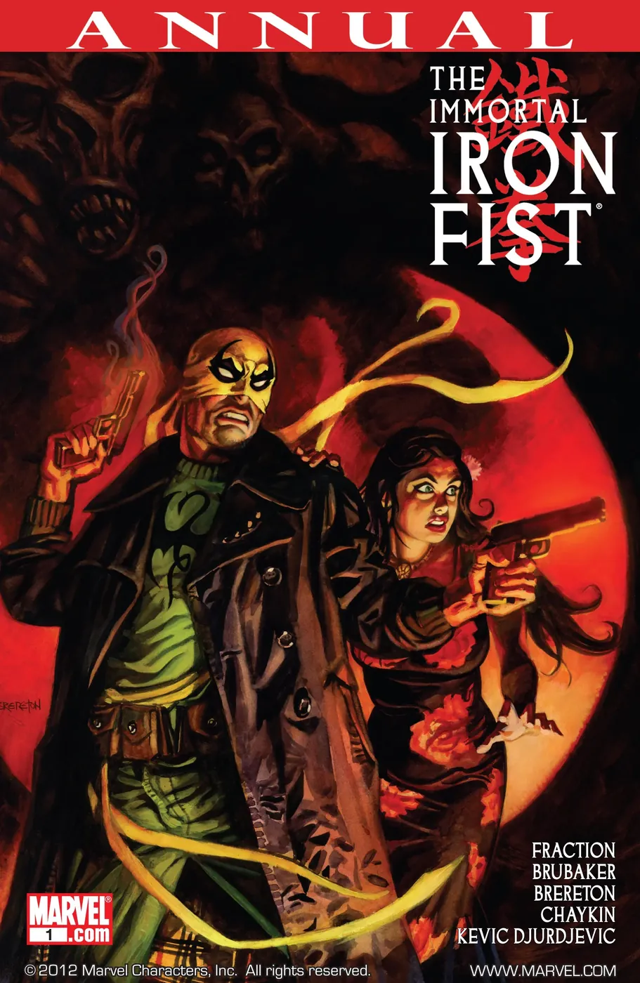 Cover of The Immortal Iron Fist Annual #1