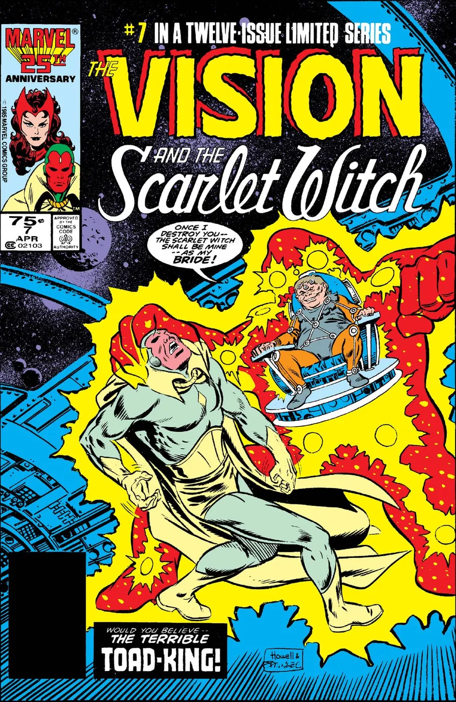 Cover of The Vision and the Scarlet Witch #7