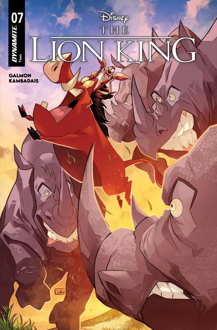 Cover of The Lion King #7