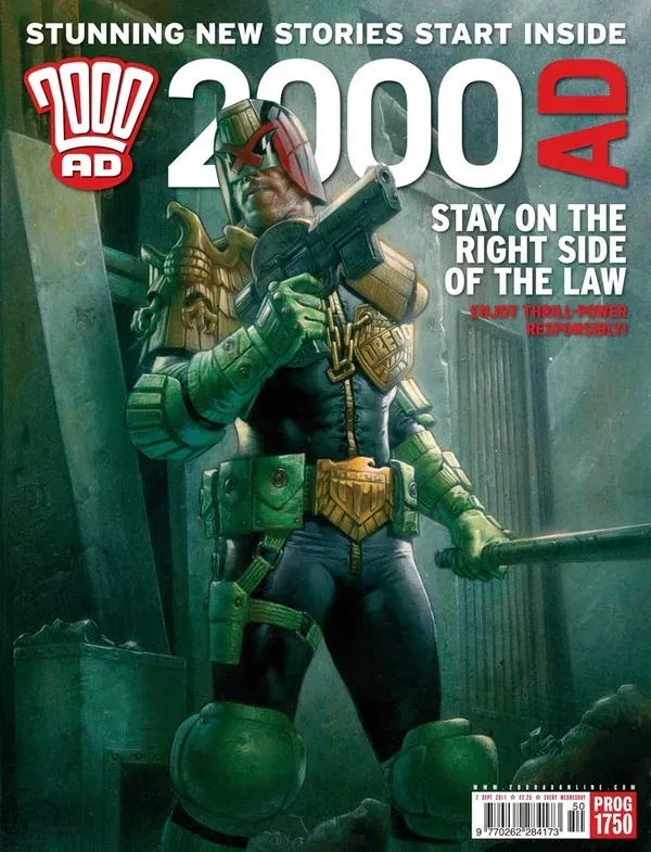 Cover of 2000 AD #1750