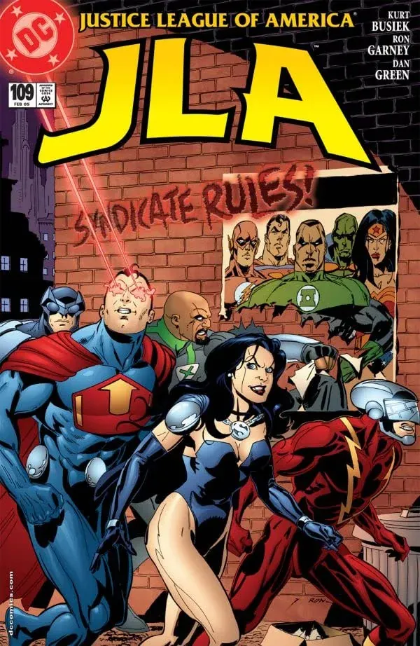 Cover of JLA #109