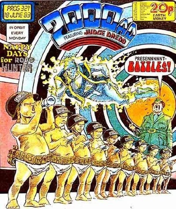 Cover of 2000 AD #321