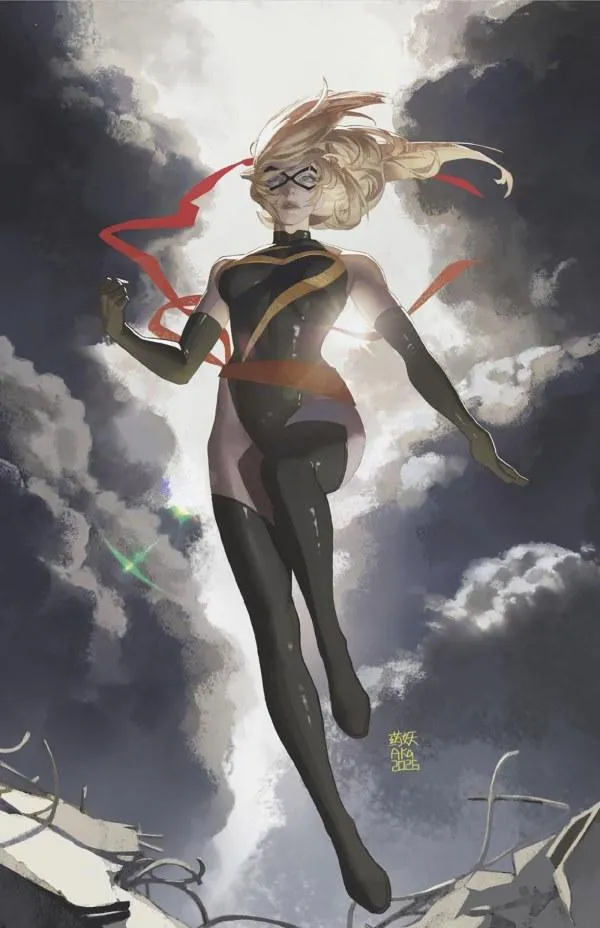Cover of Captain Marvel: Dark Past #2