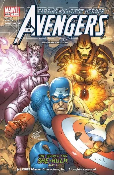 Cover of Avengers #72 (487)