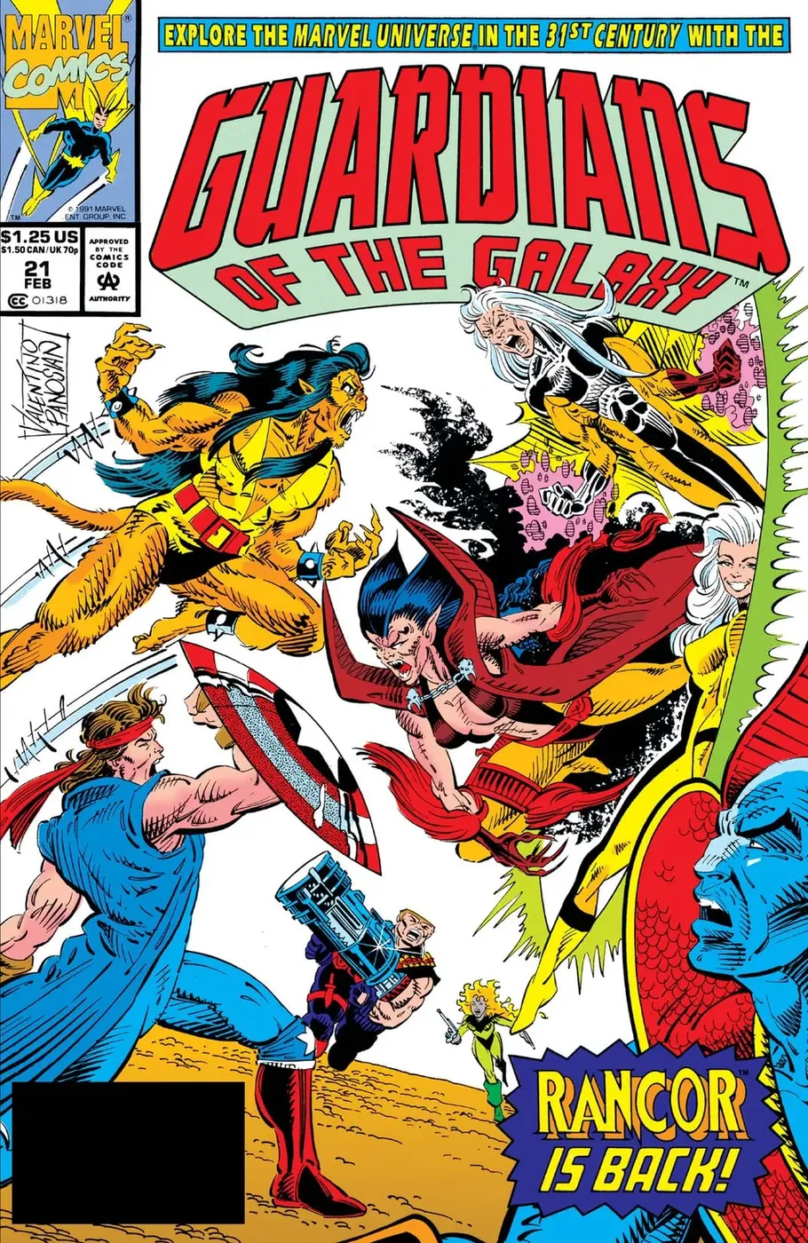 Cover of Guardians of the Galaxy #21