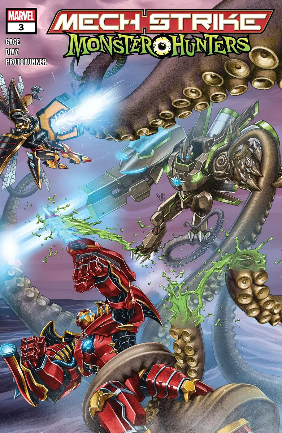 Cover of Mech Strike: Monster Hunters #3