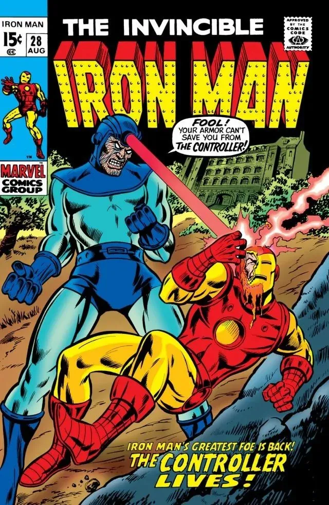 Cover of Iron Man #28