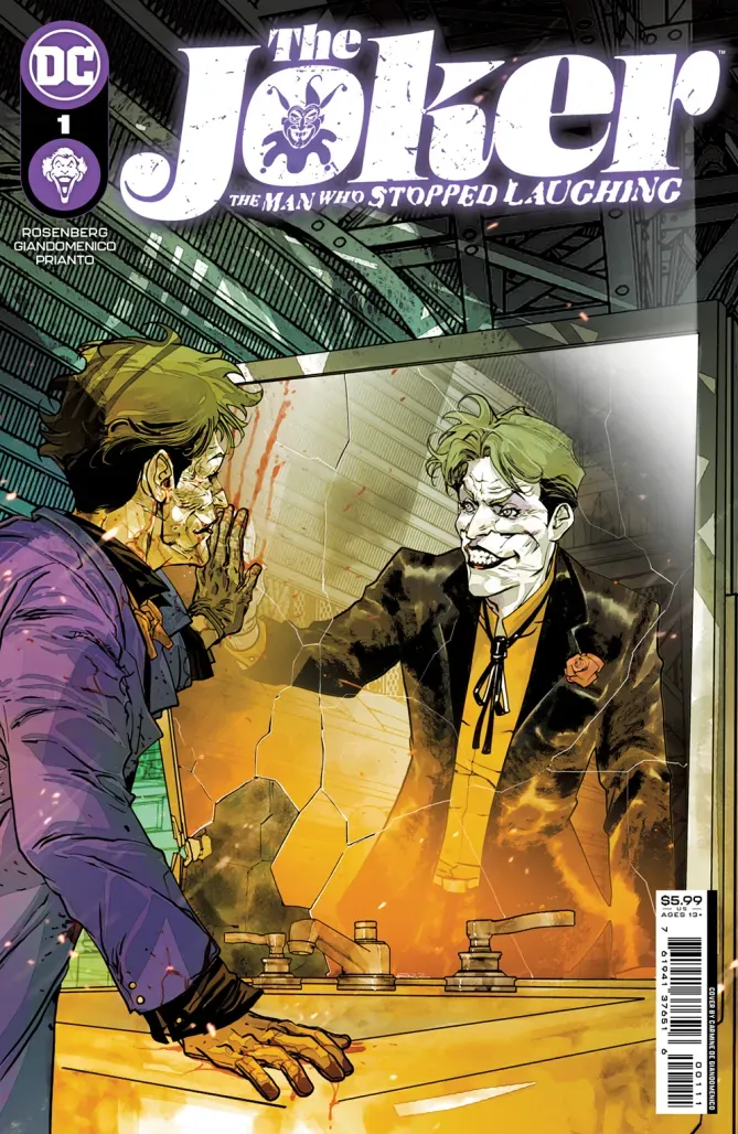 Cover of The Joker: The Man Who Stopped Laughing #1