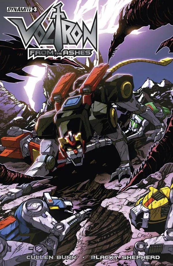 Cover of Voltron: From the Ashes #3