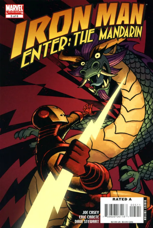 Cover of Iron Man: Enter the Mandarin #5