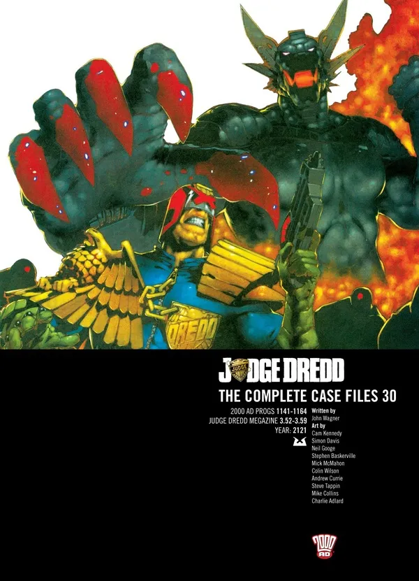 Cover of Judge Dredd: The Complete Case Files #30