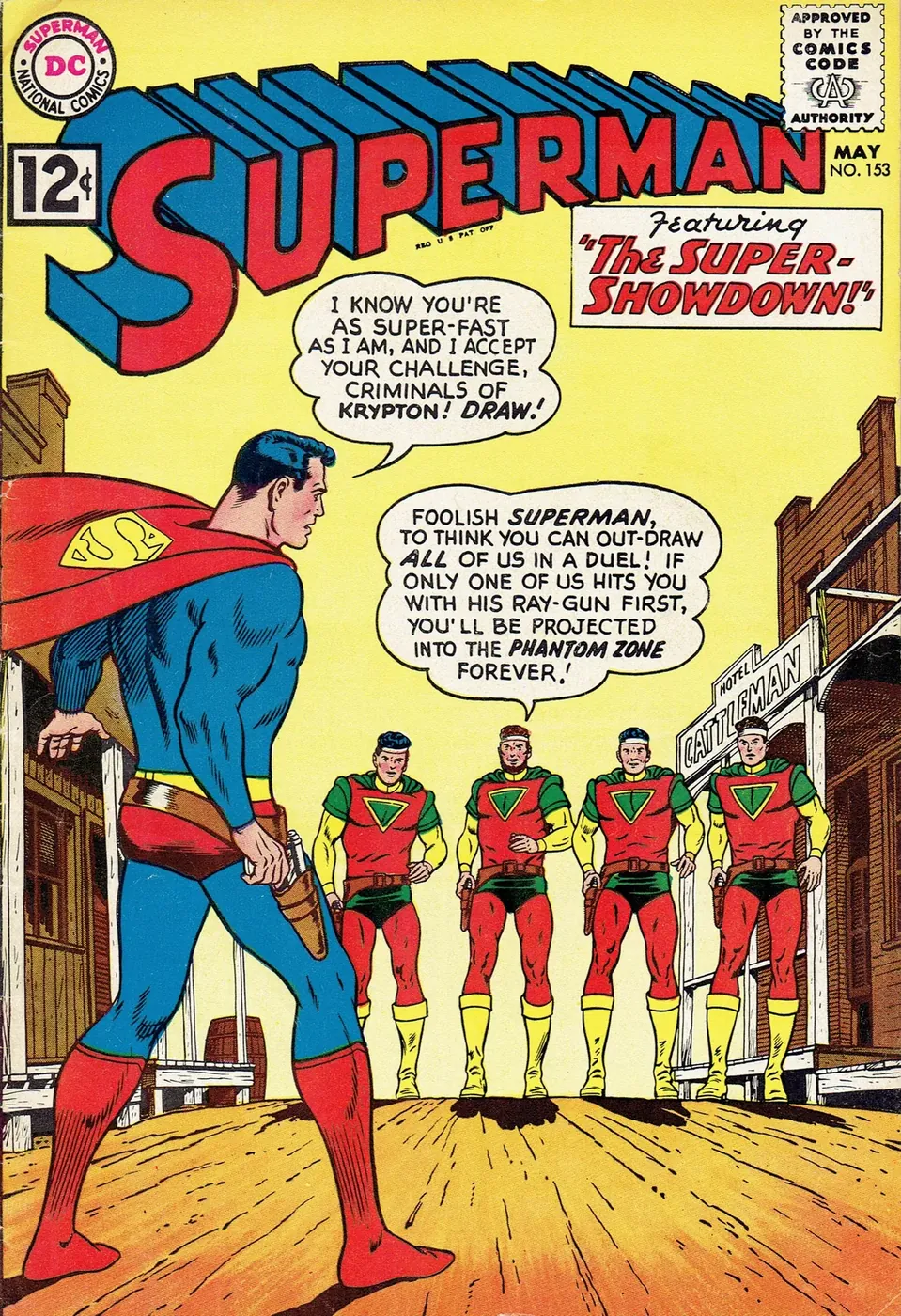 Cover of Superman #153