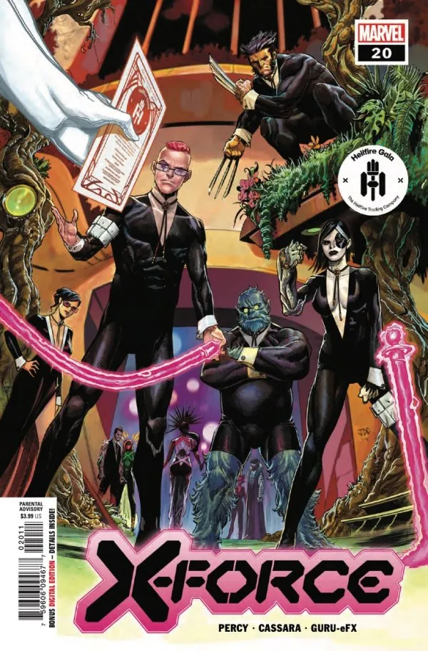 Cover of X-Force #20