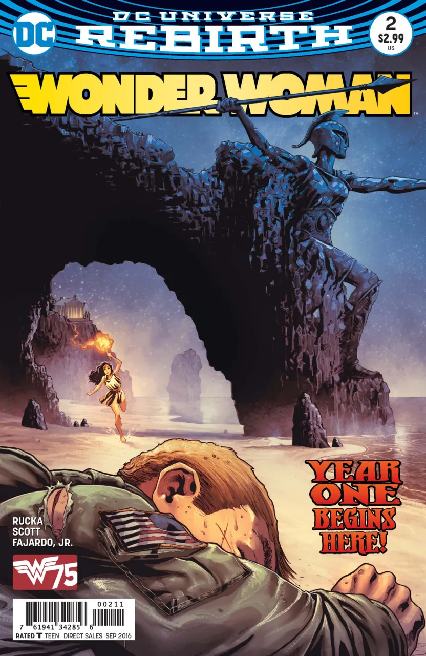 Cover of Wonder Woman #2