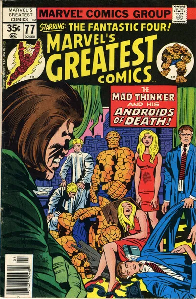 Cover of Marvel's Greatest Comics #77