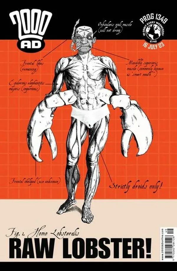 Cover of 2000 AD #1349