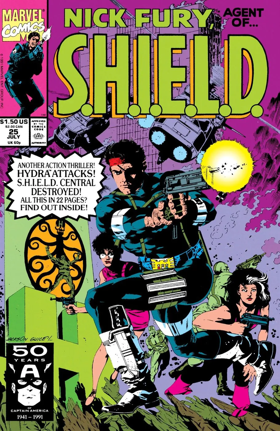 Cover of Nick Fury, Agent of S.H.I.E.L.D. #25