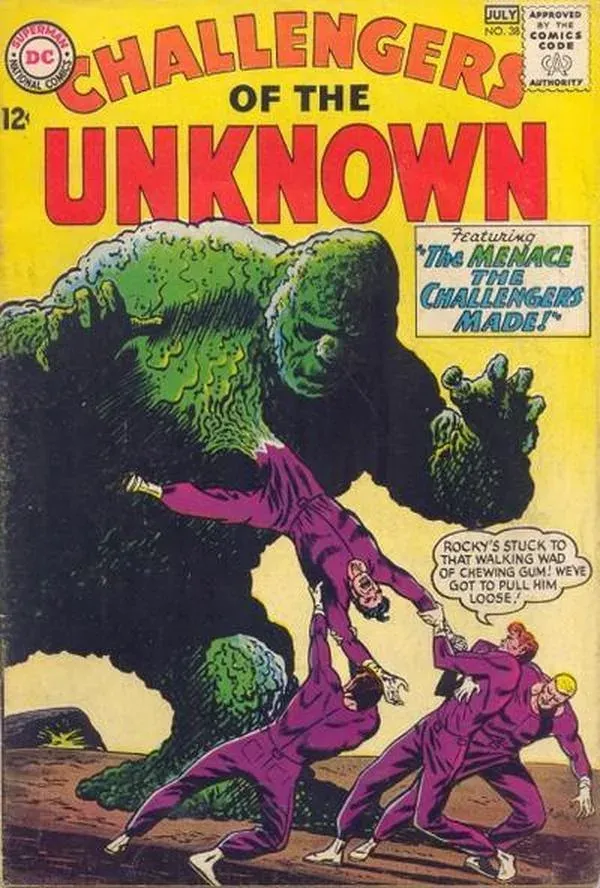 Cover of Challengers of the Unknown #38