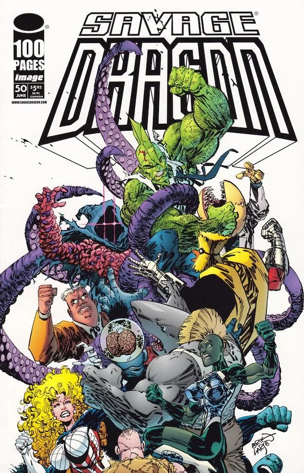 Cover of Savage Dragon #50
