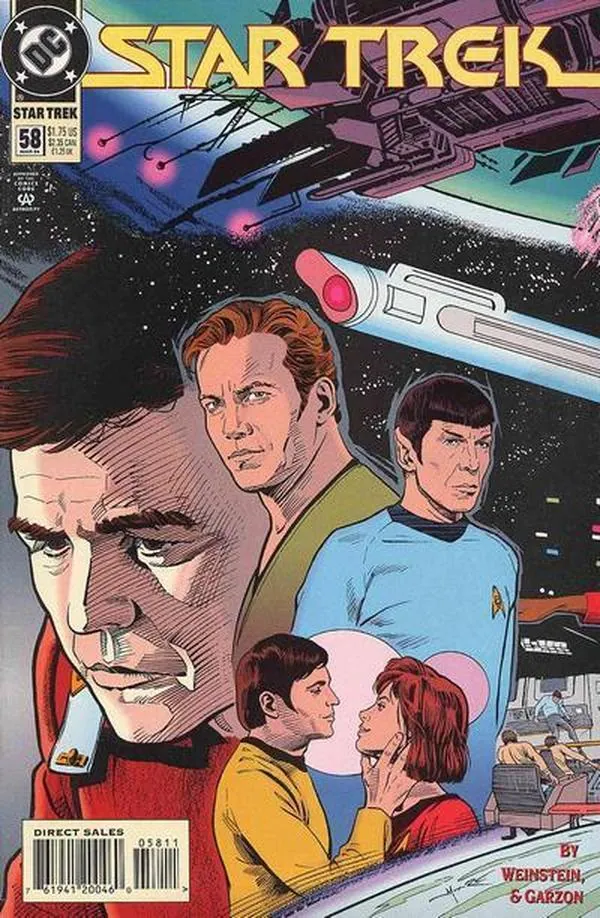 Cover of Star Trek #58