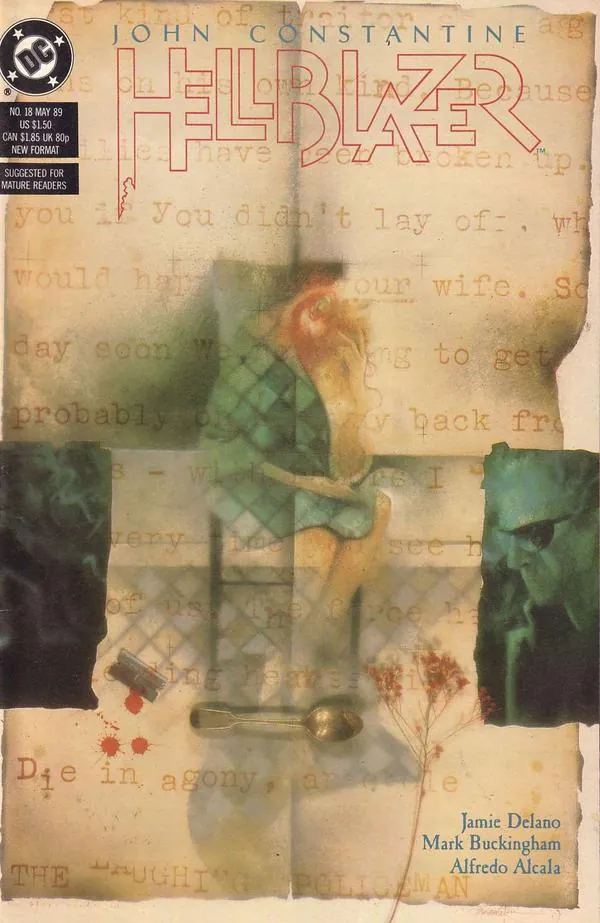 Cover of Hellblazer #18