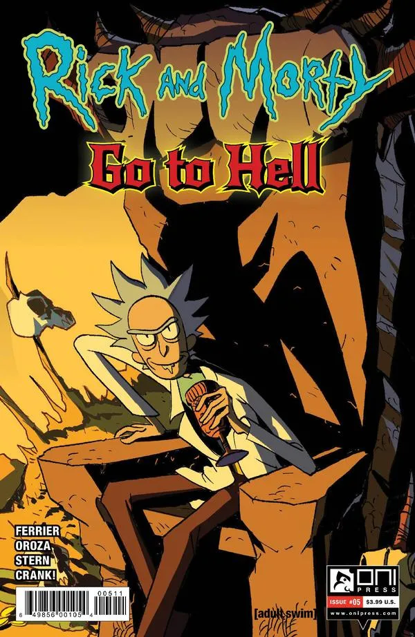 Cover of Rick and Morty Go to Hell #5