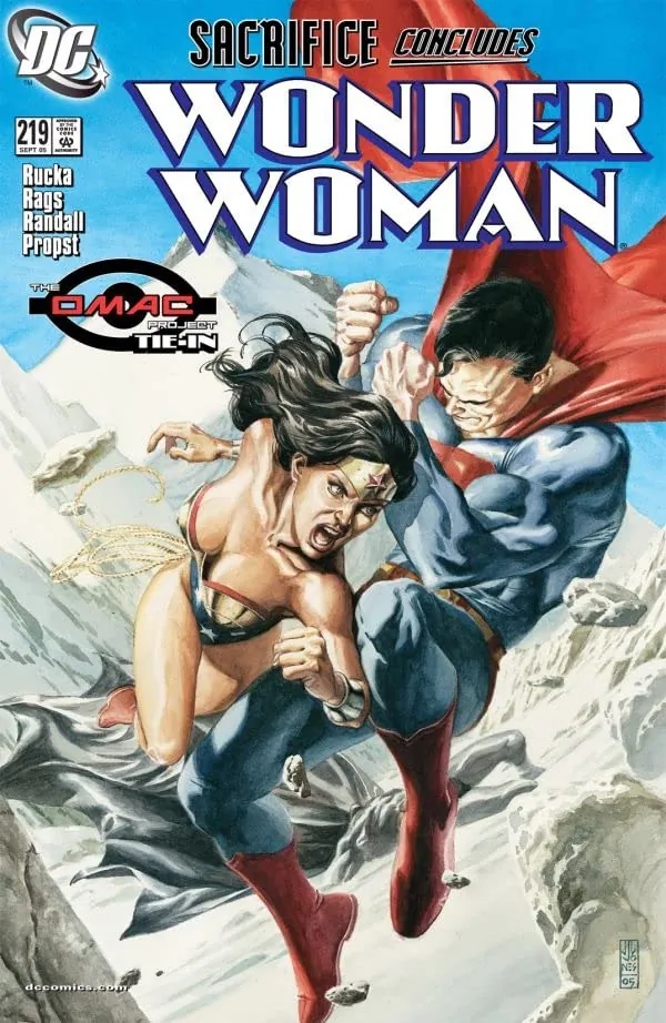 Cover of Wonder Woman #219