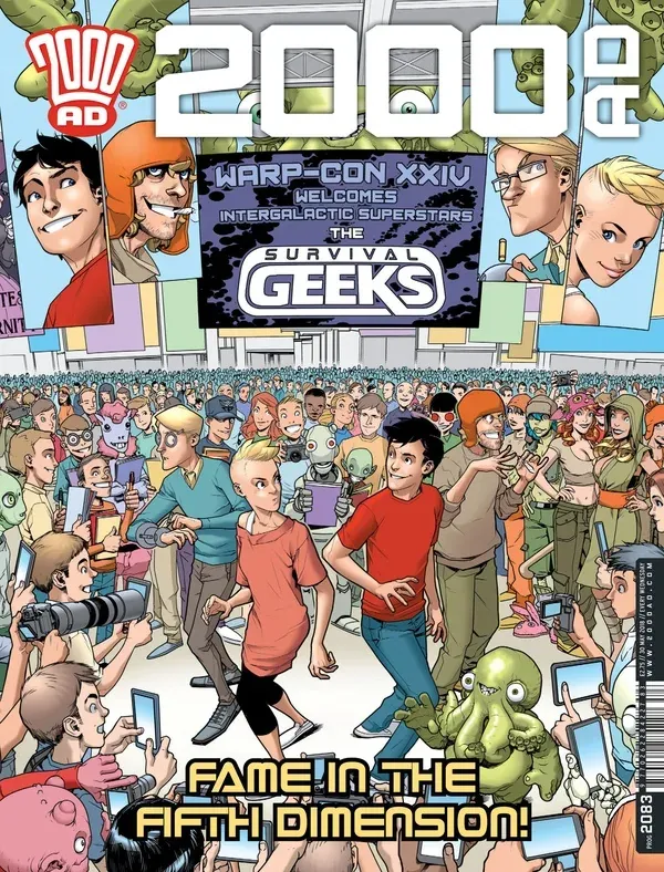 Cover of 2000 AD #2083