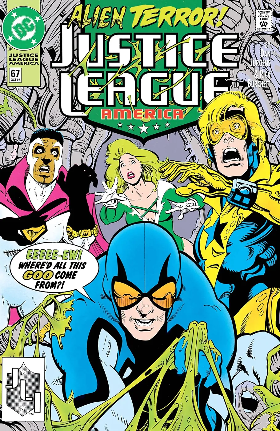 Cover of Justice League America #67