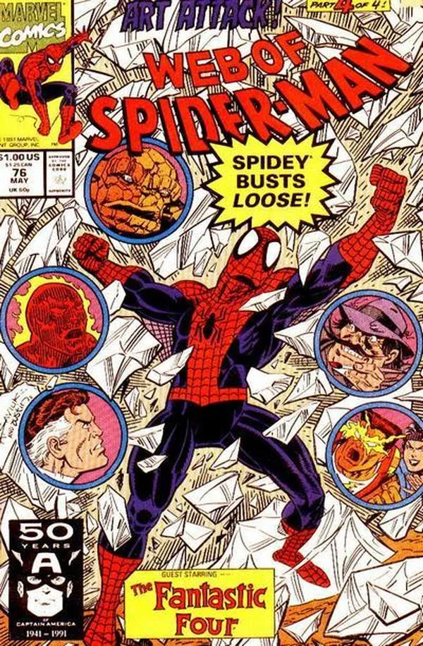 Cover of Web of Spider-Man #76