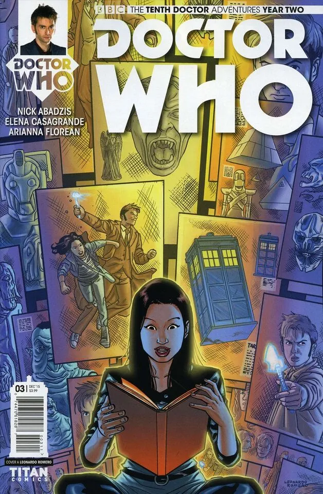 Cover of Doctor Who: The Tenth Doctor, Year Two #3