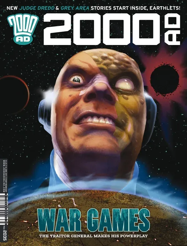 Cover of 2000 AD #2035