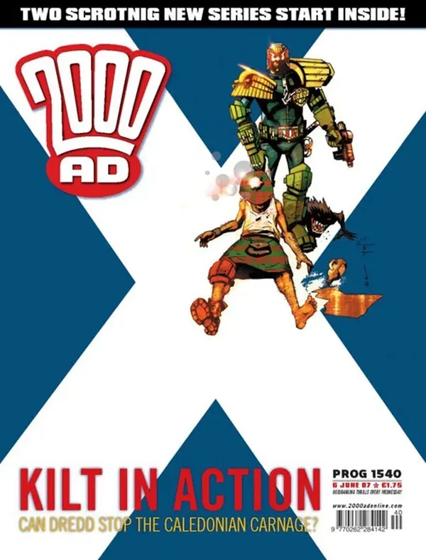 Cover of 2000 AD #1540