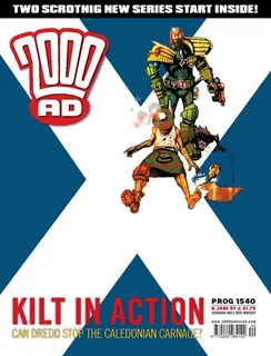 Cover of 2000 AD #1540