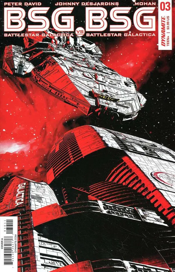 Cover of Battlestar Galactica BSG vs. BSG #3