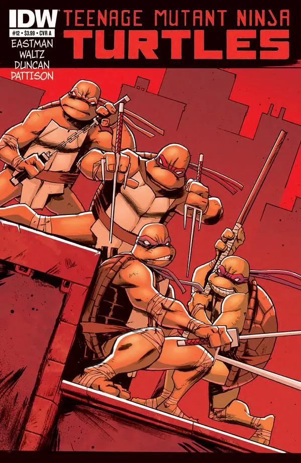 Cover of Teenage Mutant Ninja Turtles #12