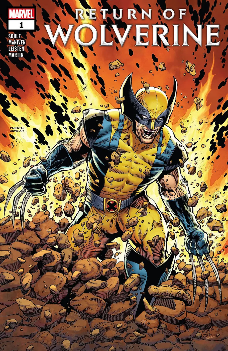 Cover of Return of Wolverine #1
