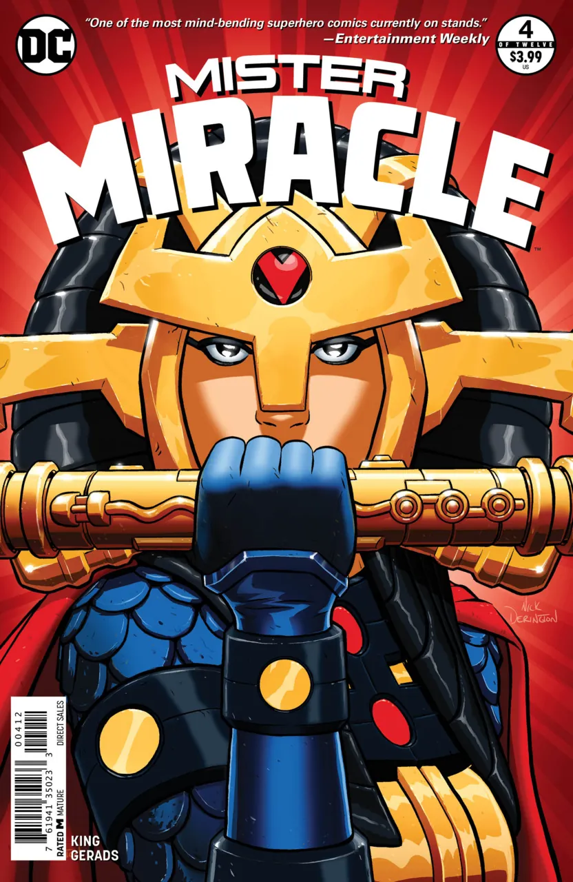 Cover of Mister Miracle #4
