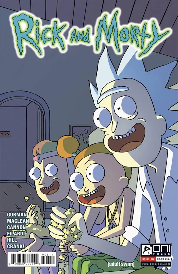 Cover of Rick and Morty #6