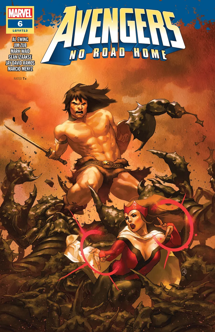 Cover of Avengers: No Road Home #6 (713)
