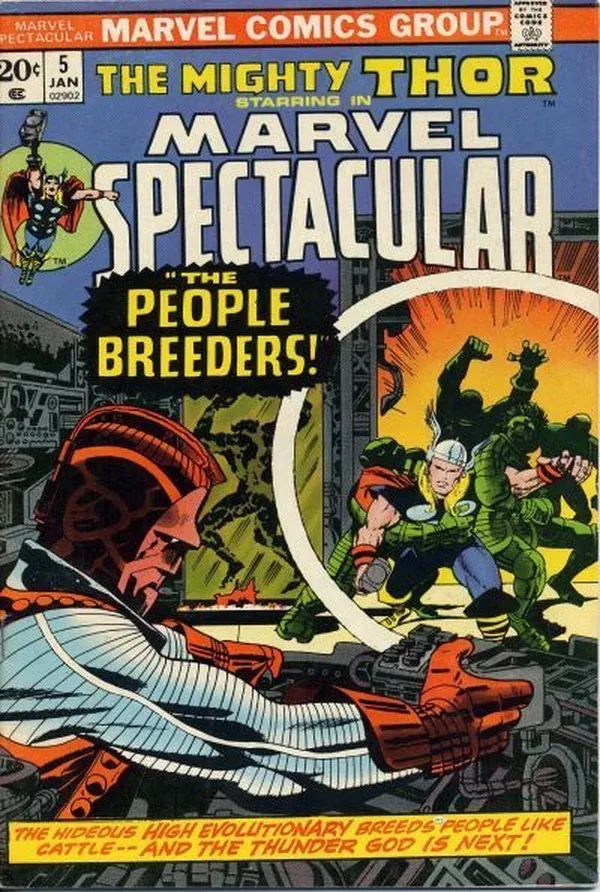 Cover of Marvel Spectacular #5