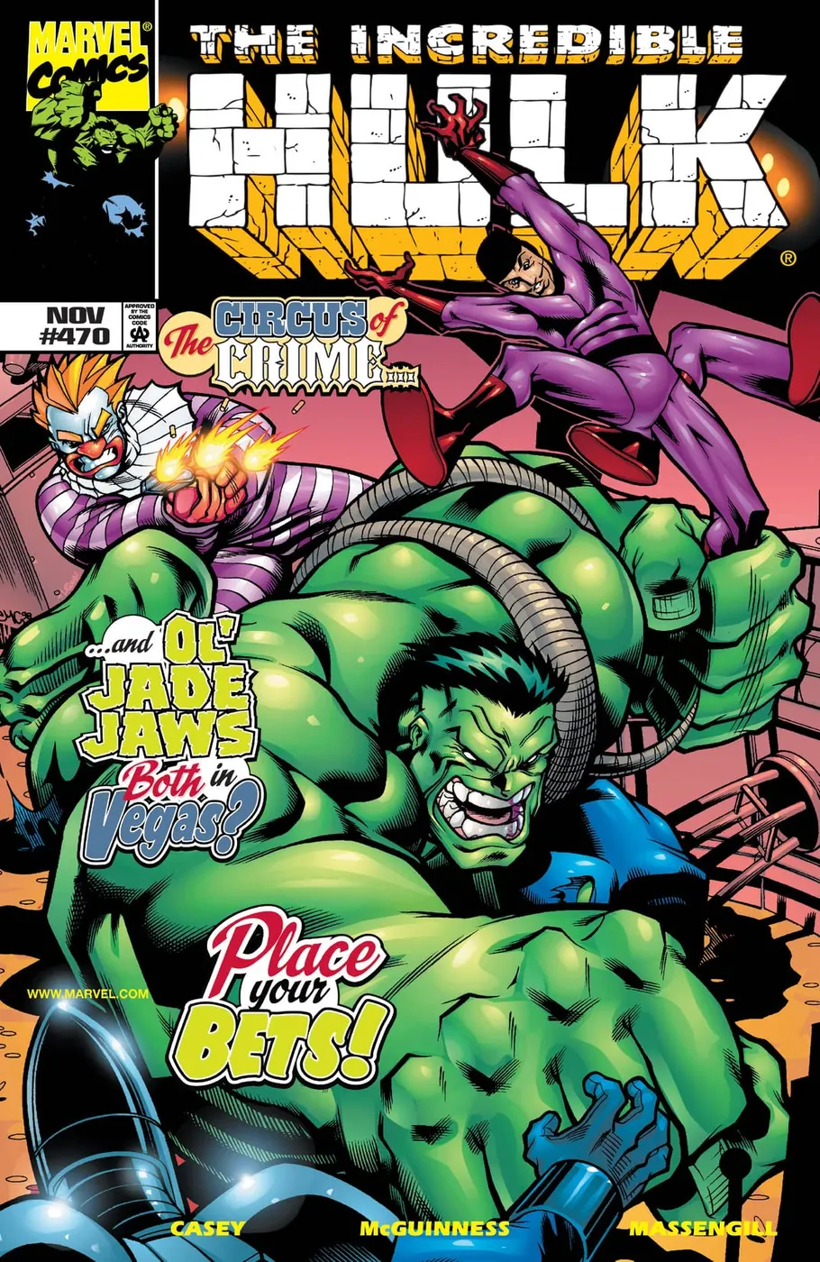 Cover of The Incredible Hulk #470