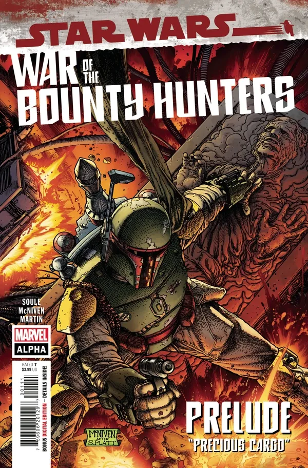 Cover of Star Wars: War of the Bounty Hunters Alpha #1