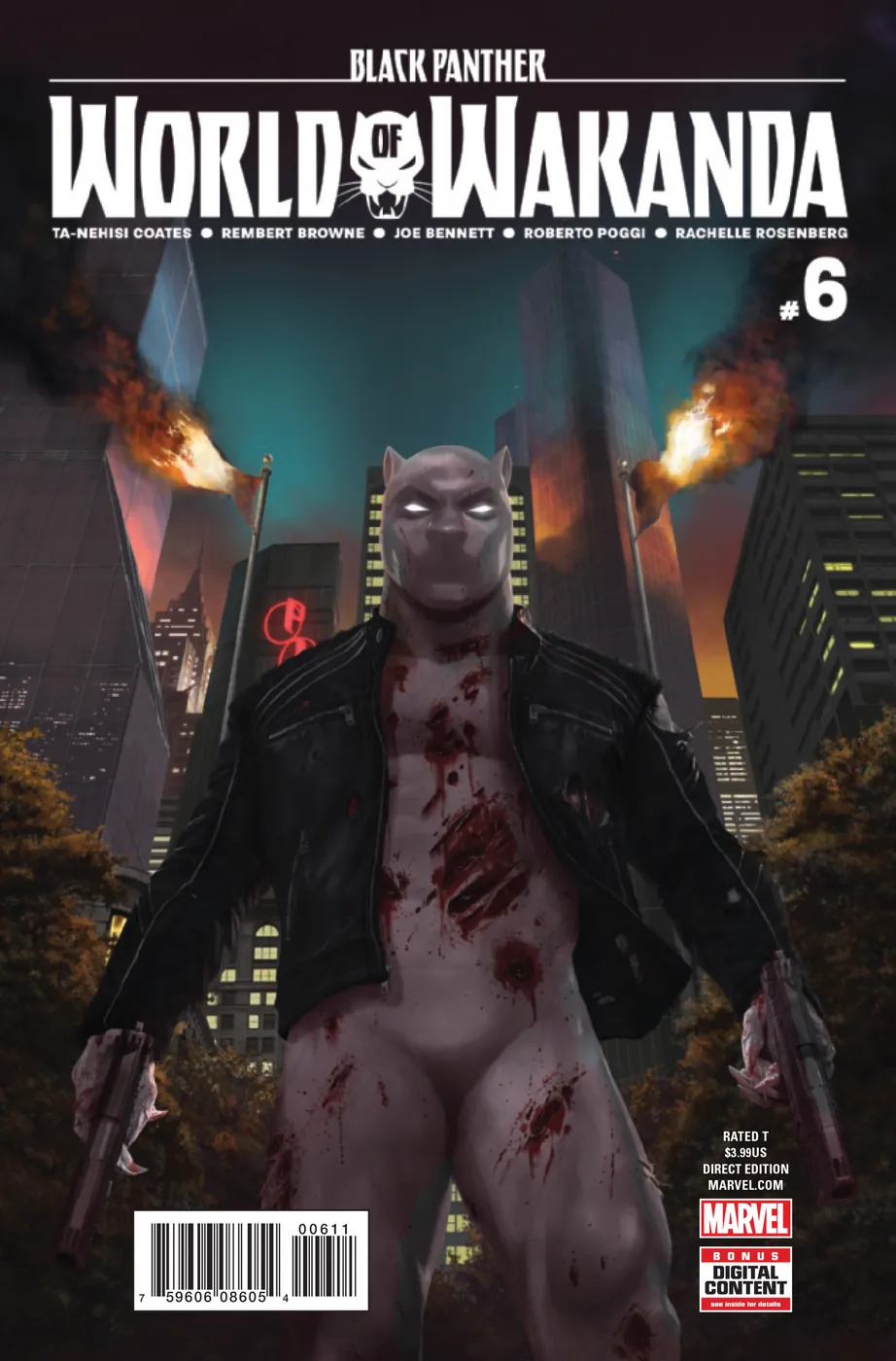 Cover of Black Panther: World of Wakanda #6